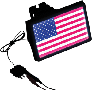 Freedom Flag Led Receiver Hitch Cover, 3, nordicamoto.ro