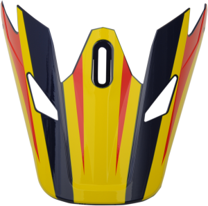 Visor Kit For Sector Ricochet S18 Navy/yellow/red Red, Yellow ONE SIZE, 1, nordicamoto.ro
