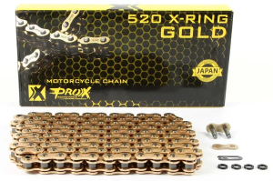 X-Ring lánc, 520-as lépés, Gold Prox, 120 szem, 2, nordicamoto.ro