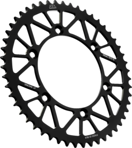 JT SPROCKETS hátsó lánckerék, fekete , nordicamoto.ro