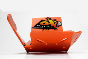 AXP Enduro HDPE motorvédő a KTM EXC 250/300 (2017–2021) modellekhez, narancssárga, nordicamoto.ro