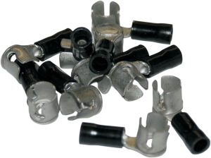 1/4(r) Cap-type Crimp Terminal Black