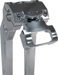 M8 Softail Gauge Mount For Performance Risers Unfinished