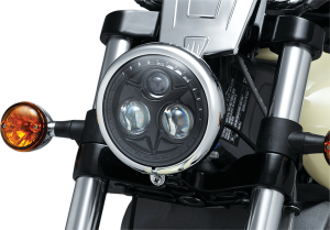 Orbit L.e.d. Headlight Black, 2, nordicamoto.ro