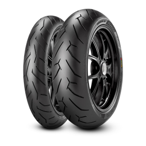 120/70ZR17 és 180/55ZR17 méretű Pirelli Diablo Rosso II gumiabroncsokból álló szett, 2, nordicamoto.ro