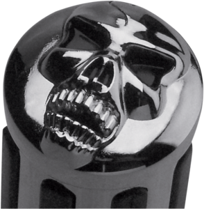 Grips Q/t Skully Metric Black, 3, nordicamoto.ro