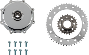 Conversion Sprocket Kit Chrome, 1, nordicamoto.ro