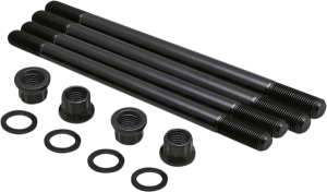 Cylinder Stud And Nut Kit Black, 1, nordicamoto.ro