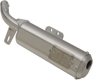 Type Ii Oval Atv Silencer Silver, 1, nordicamoto.ro