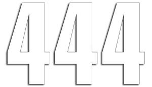 Three Series Numbers White