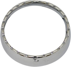 7(r) Led Halo Headlight Trim Ring Chrome