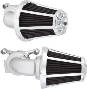 Monster Sucker Air Cleaner Kit With Cover Silver, 2, nordicamoto.ro