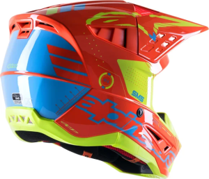 Casca Alpinestars Supertech M5 Action Orange/Yellow