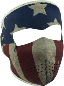Full Mask Patriot Blue, Red, White