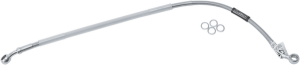 Stock-length Rear Brake Line Silver Standard, 1, nordicamoto.ro