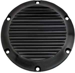 Billet Derby Cover Black Anodized, 2, nordicamoto.ro