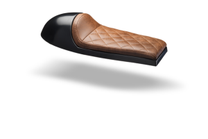 Universal Classic CafÃ© Racer Seat Brown 