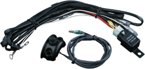 Universal Driving Light Wiring Relay Kit Black, 1, nordicamoto.ro