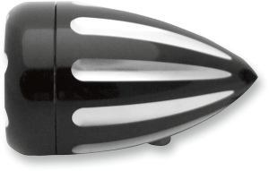 Deep Cut Factory Style Turn Signals W/ Led Fire Ring Black, 1, nordicamoto.ro