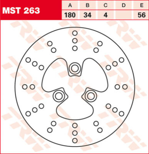 Round Fixed Brake Rotor Up To 219mm, 2, nordicamoto.ro