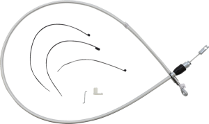 Sterling Chromite Ii® Quick Connect Upper Clutch Cable Silver