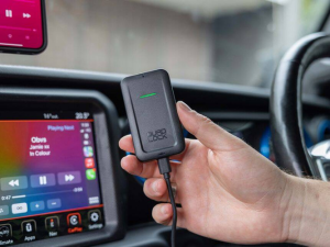 Quad Lock vezeték nélküli adapter az Apple CarPlayhez, 3, nordicamoto.ro