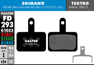 G1053 Standard Brake Pads, 1, nordicamoto.ro