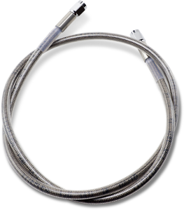 Universal Brake Line Silver, Clear-coated