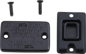 Master Cylinder Cover Plate Black