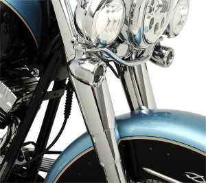 Fork Slider Covers Black Standard, 1, nordicamoto.ro