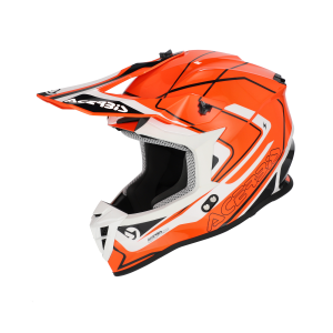 Acerbis Linear 22-06 sisak, fehér/narancssárga, M-es méret, 1, nordicamoto.ro