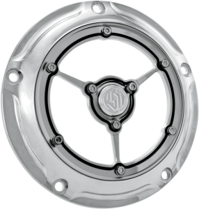 Clarity Derby Cover Chrome, Aluminum, 2, nordicamoto.ro