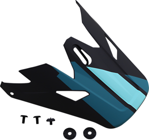 Visor Rise Evac Blk/teal Blue, Green ONE SIZE, 1, nordicamoto.ro