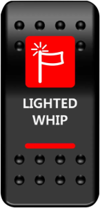 Rocker Switch Black, Red, White 