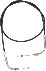 Black Vinyl Throttle/idle Cable For Victory Black