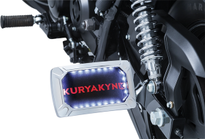 Nova Curved License Plate Mount Chrome, 2, nordicamoto.ro