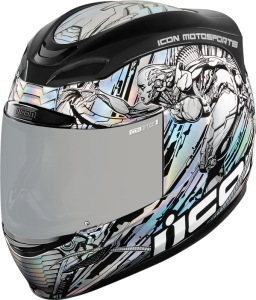 Airmada Mechanica Helmet Silver 3x-large Multi, Silver 3XL, 1, nordicamoto.ro