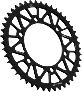 JT SPROCKETS Racelite alumínium hátsó lánckerék, fekete , nordicamoto.ro