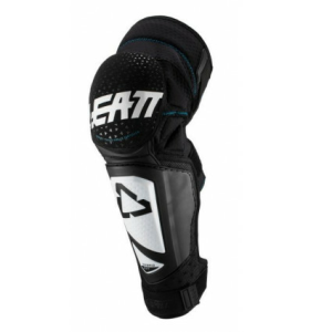 Leatt 3DF Hybrid Ext térdvédő, fehér/fekete, S/M méret, 2, nordicamoto.ro
