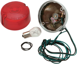 Rear Turn Signal Chrome, 1, nordicamoto.ro