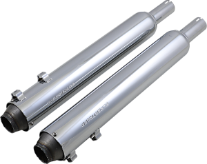 Super Elite 3-1/2(r) Slip-on Mufflers Chrome