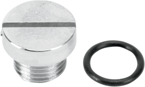 Oil Screen Plug Chrome