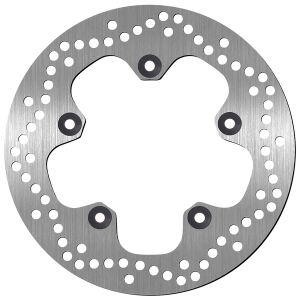 Brake Rotor Round Silver