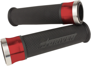 Halo Grips Black, Red, 1, nordicamoto.ro