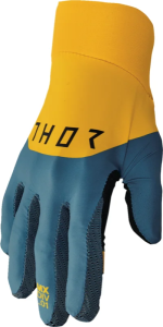Manusi Thor Agile Rival Black/Teal/Yellow S, 1, nordicamoto.ro