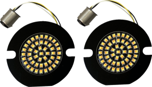 Genesis® 4 Amber/white Led Turn Signal Inserts Amber, White, 1, nordicamoto.ro