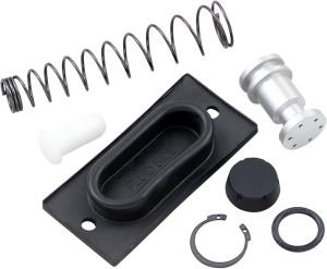 Rear Brake Master Cylinder Rebuild Kit Black, Silver, 1, nordicamoto.ro