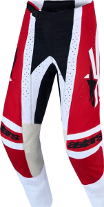 Alpinestars Techstar Maven nadrág, piros/fehér/fekete, 28-as méret, 1, nordicamoto.ro