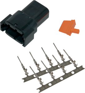 Deutsch Dtm Plug And Receptacle Kit Black