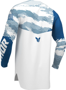 Thor Sportmode Recon LE póló, kék/fehér, M, 5, nordicamoto.ro